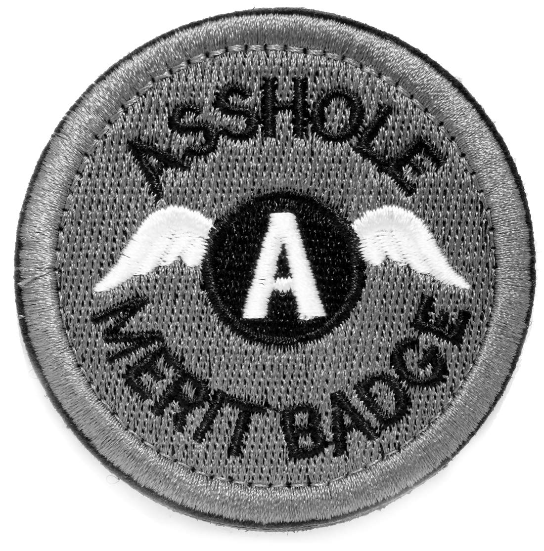 Amazon.com: WZT Asshole Merit Badge Morale - Tactical Patch